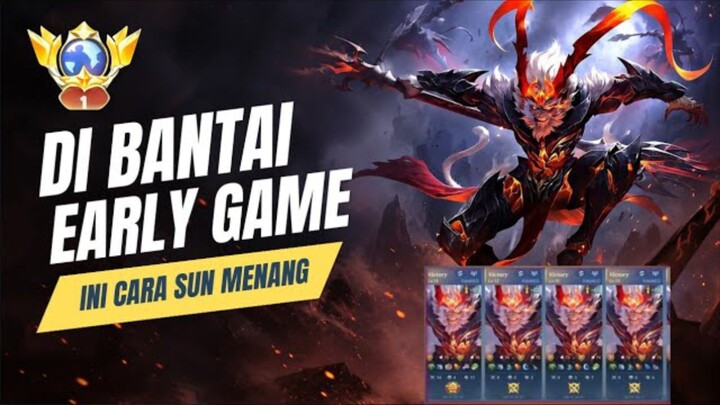 Buktikan Naik ke Mythic Mudah Solo Rank Sun Exp | Mobile Legends