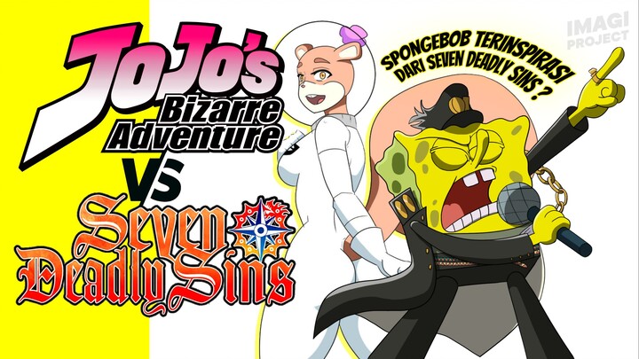 Malah Jadi Bahas Spongebob...😭 Jojo vs. The Seven Deadly Sins (Best-Selling Manga Debate) Ft. IMAGi
