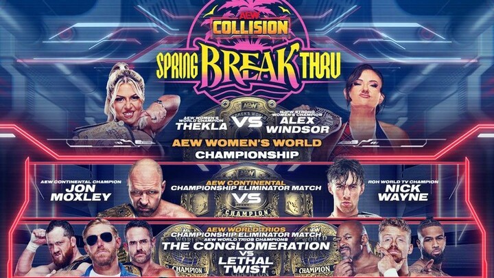 AEW Collision Spring BreakThru - 16 April 2026
