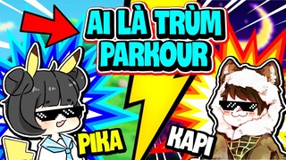 SIRO SOLO PARKOUR CÙNG MÈO SIMMY PIKACHU VÀ CÁI KẾT 🤔 AI LÀ TRÙM PARKOUR TRONG HERO TEAM?