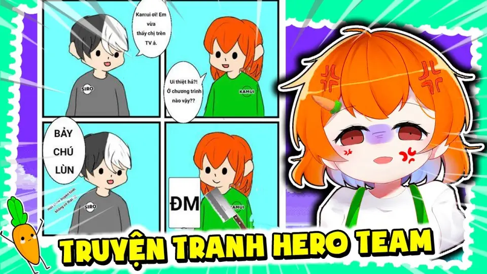 Noob Kamui Te Ghế Khi Phat Hiện Truyện Tranh Hero Team Sieu Bựa Fan Art Hero Team 7 Bstation