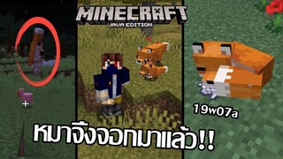 หมาจิ้งจอกสุดน่ารักมาแล้ว!! [Update มายคราฟ 1.14]