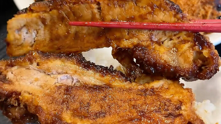 Miso Tonkatsu Set Meal!!