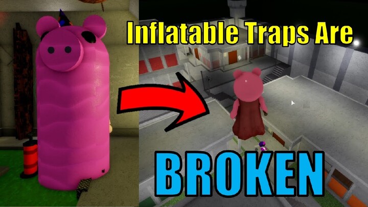 Roblox Piggy Glitches: The Inflatable Trap is BROKEN! (Glitch by: FunPiggy)
