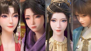 The four beauties of Luan Xinghai appear one after another, they are truly the most beautiful compan