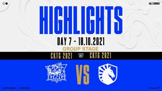 Highlights LNG vs TL [Vòng Bảng][CKTG 2021][Ngày 7][18.10.2021]