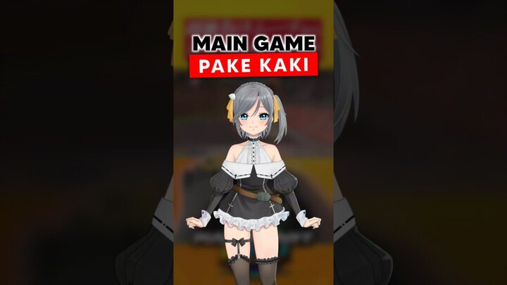VTuber Ini Main Game Pakai Kaki | @amakusamiro