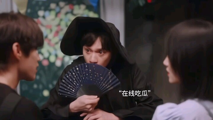 To take a photo with you, I snapped pictures of everyone else first—"As I dashed toward you"