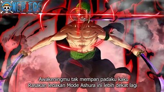 TEKNIK TERBARU ZORO KALAHKAN AWAKENING BUAH IBLIS - ONE PIECE 1072