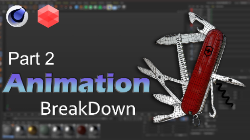 Part 2-Animation Breakdown / Victorinox Huntsman / Cinema 4D + Redshift