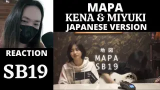 SB19 - MAPA (Japanese Version) | kena & miyuki (Acoustic Cover) REACTION