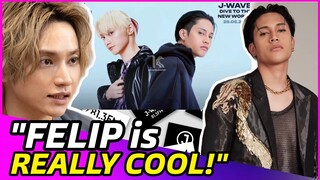 Japanese singer SKY-HI calls FELIP as ONE OF A KIND in a Japanese Radio Interview!