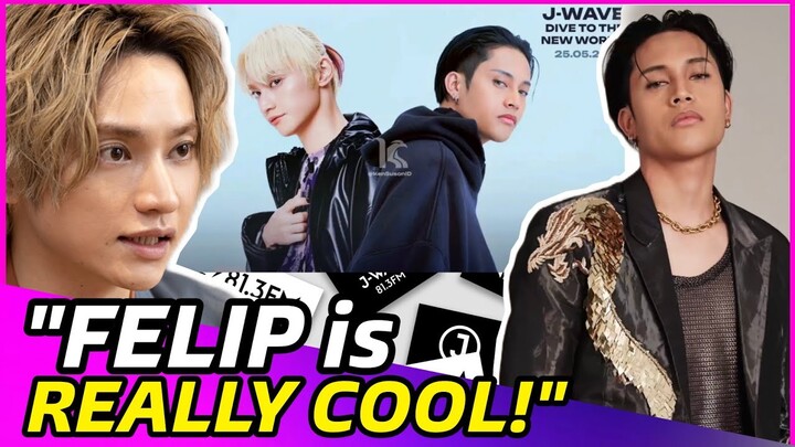 Japanese singer SKY-HI calls FELIP as ONE OF A KIND in a Japanese Radio Interview!