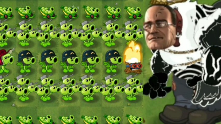 Various level 10 plant combinations VS Nano Giants [Pvz2]