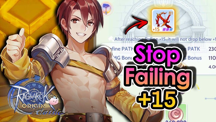 [ROOC] The Safest Way to Reach +15 Weapon (Step-by-Step Refine Strategy) | King Spade