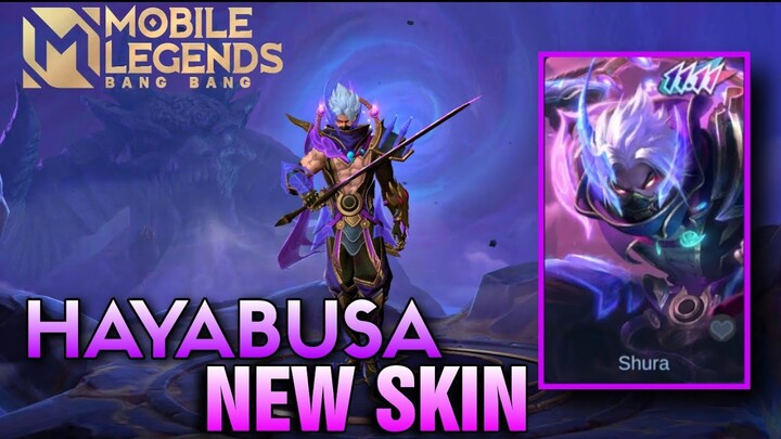 NEW HAYABUSA "SHURA" EPIC SKIN | NEW HAYABUSA SKIN | HAYABUSA EPIC SKIN | MOBILE LEGENDS BANG:BANG