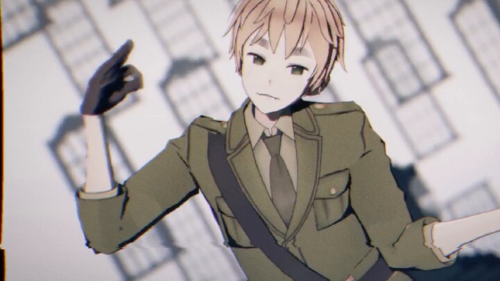 Animasi|Hetalia: Axis Powers-Arthur Kirkland Menari