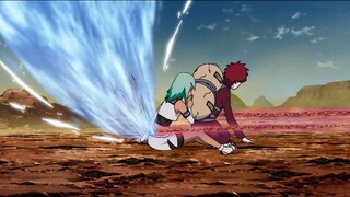 Hōichi pull the tailed beast chakra from both Fū and Gaara, Neji rescued Gaara Naruto English Dub