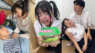 肖霸失忆竟爱上其它女人！小花能唤醒肖霸记忆吗？#挑战拍校园甜宠剧#搞笑 #初恋