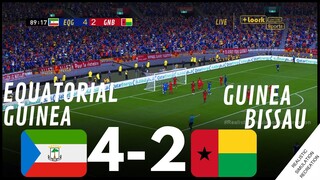 #afcon2023 GUINEE  EQUATORIALE 4-2 GUINEE BISSAU | Résumé •Simulation et loisirs de jeux vidéo