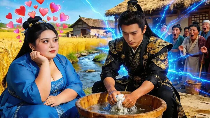 😱Permaisuri gemuk ini ternyata dokter! Awalnya mau kabur, akhirnya bantu pangeran jadi raja ！#drama