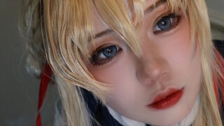 Violet Evergarden ||Cosplay makeup tutorial|||Violet