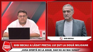 Gigi Becali, DISCURS EXUBERANT IN DIRECT dupa ce Romania A DISTRUS Kosovo, 3-0!