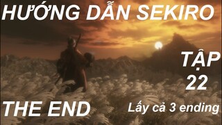 HƯỚNG DẪN CHƠI SEKIRO #22: Hoàn thành 100% walkthrough lấy cả 3 ending cùng một lúc.