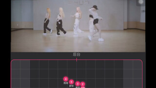 (G)-Idle Peta jalur gerakan koreografi lagu baru nxde (sudah dicerminkan)