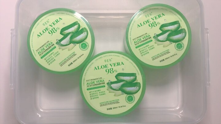 Make my own slime with 3 bottle of Aloe-Gel