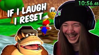 If I Laugh, I Reset The Speedrun