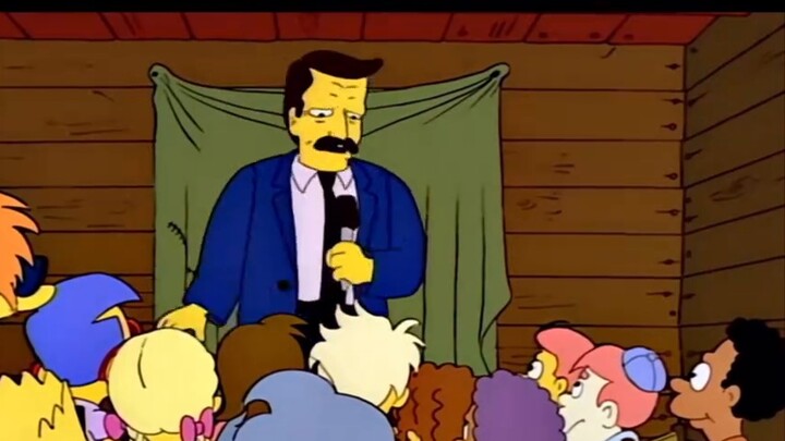 The Simpsons predicts Robin lays an egg