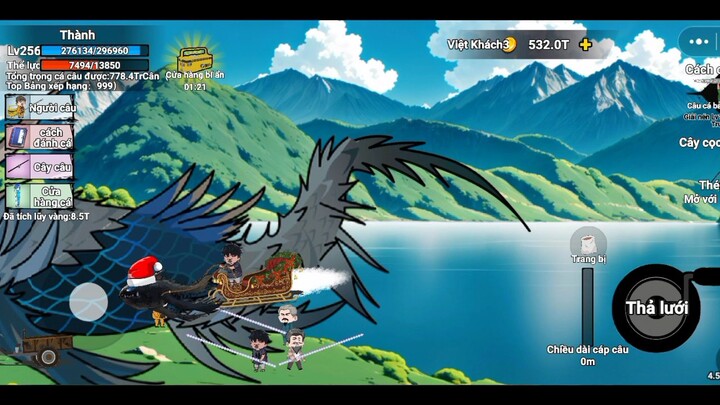 câu cá mạnh nhất game #BuildaGame#钓魂#32218616