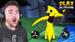 PLAYING AS YELLOW!!! | Rainbow Friends Chapter 2