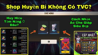 [Garena Free Fire]/Cách Nhận Áo Miễn Phí?Huy Hiệu Tắm Nắng Kiếm Ở Đâu?Shop Huyền Bí Không Có TVC?