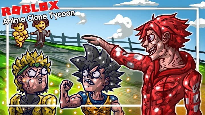 ใช้ 7,800 Robux เพื่อสร้างกองทัพอนิเมะไปไล่กระทืบคนอื่น ! Anime Clone Tycoon : Roblox