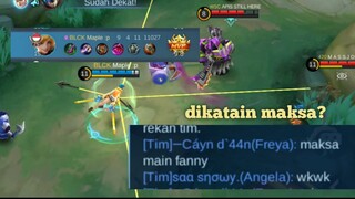dihina tak tumbang tapi mvp -fanny