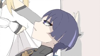 [Genshin Impact Dubbing] Sanbao is too dangerous alone! Bring the Traveler with you!! (Flying)