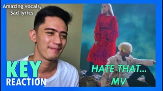 KEY 키 'Hate that... (Feat. TAEYEON)' MV REACTION