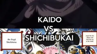 who is strongest | Kaido vs Shichibukai