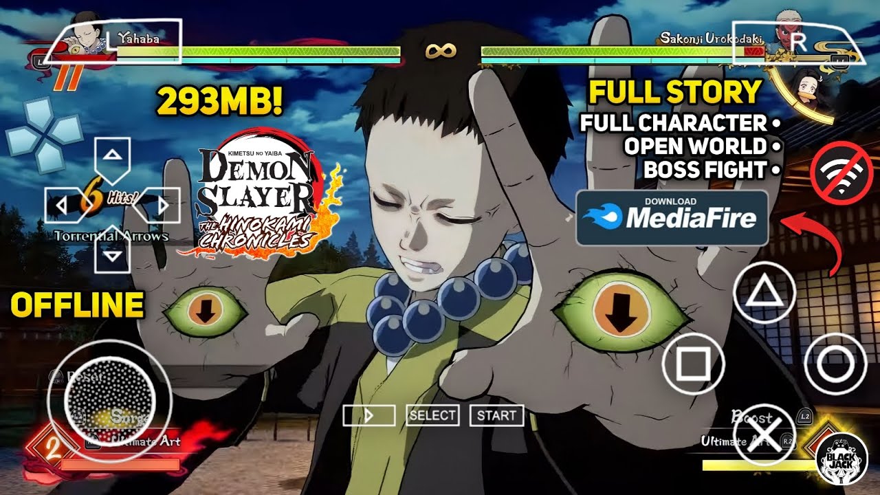 Game Demon Slayer: Kimetsu no Yaiba The Hinokami Chronicles PPSSPP Di Android Offline Full Story - BiliBili