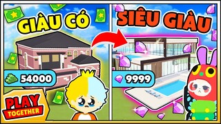 Mr Vịt từ GIÀU CÓ đến SIÊU GIÀU VIP RPO trong Play Together !!! Chuyển nhà sang BIỆT THỰ ĐẮT NHẤT