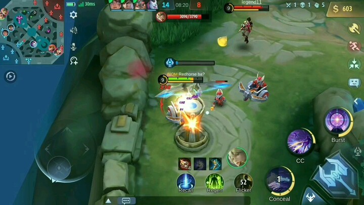 ganito pala kalakas mag laro ang mga mythic