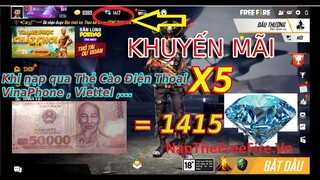 [Garena Free Fire] Hướng dẫn nhận X10 Kim Cương Game Free Fire Mới nhất 2020 !