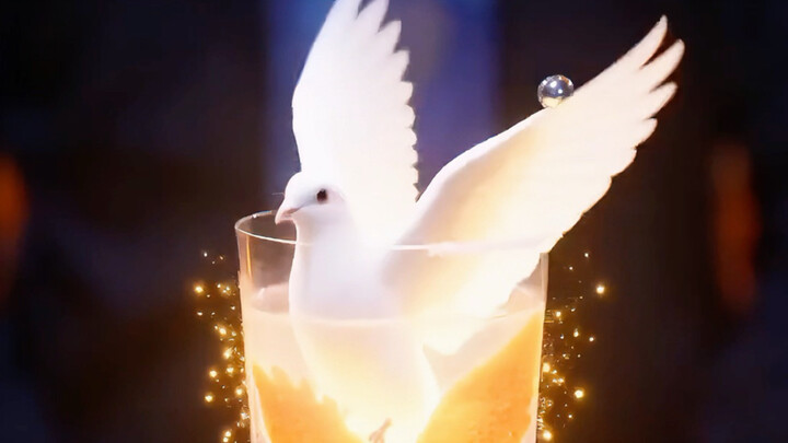 Bồ câu hòa bình: Nâng ly “bồ câu” này, kính ngưỡng tự do không khói súng, nguyện thế giới hòa bình!