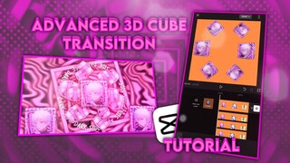 Smooth Advanced 3dCube Trasition | CapCut Tutorial