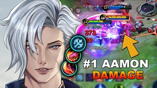 AAMON Underrated Damage #1 Best Build 2024 | Mobile Legends