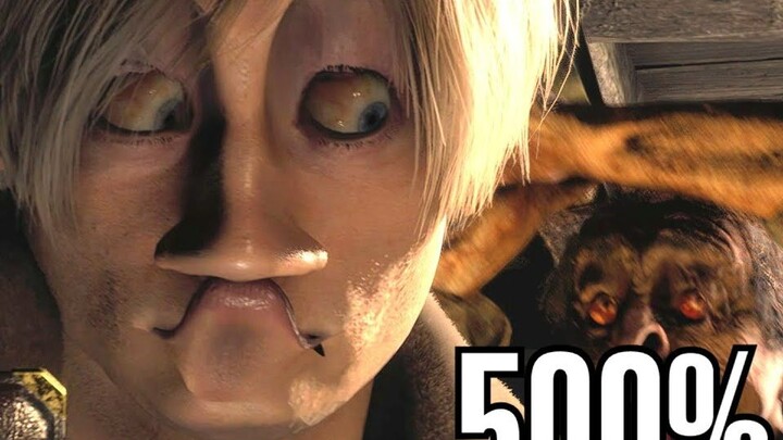 เรซิเดนต์อีวิล 4 รีเมค 500% แอนิเมชันใบหน้า