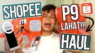 SHOPEE 9 PESO DEALS HAUL (DAMI KONG NABILI) I Khryss Kelly