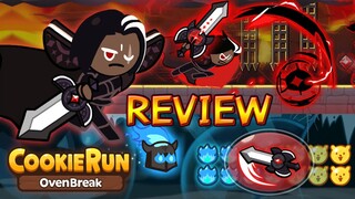 [Review] CookieRun OvenBreak : DarkChoco+Helmet คุกกี้ดาร์กช็อกโก้+หมวกล่าวิญญาณ | xBiGx